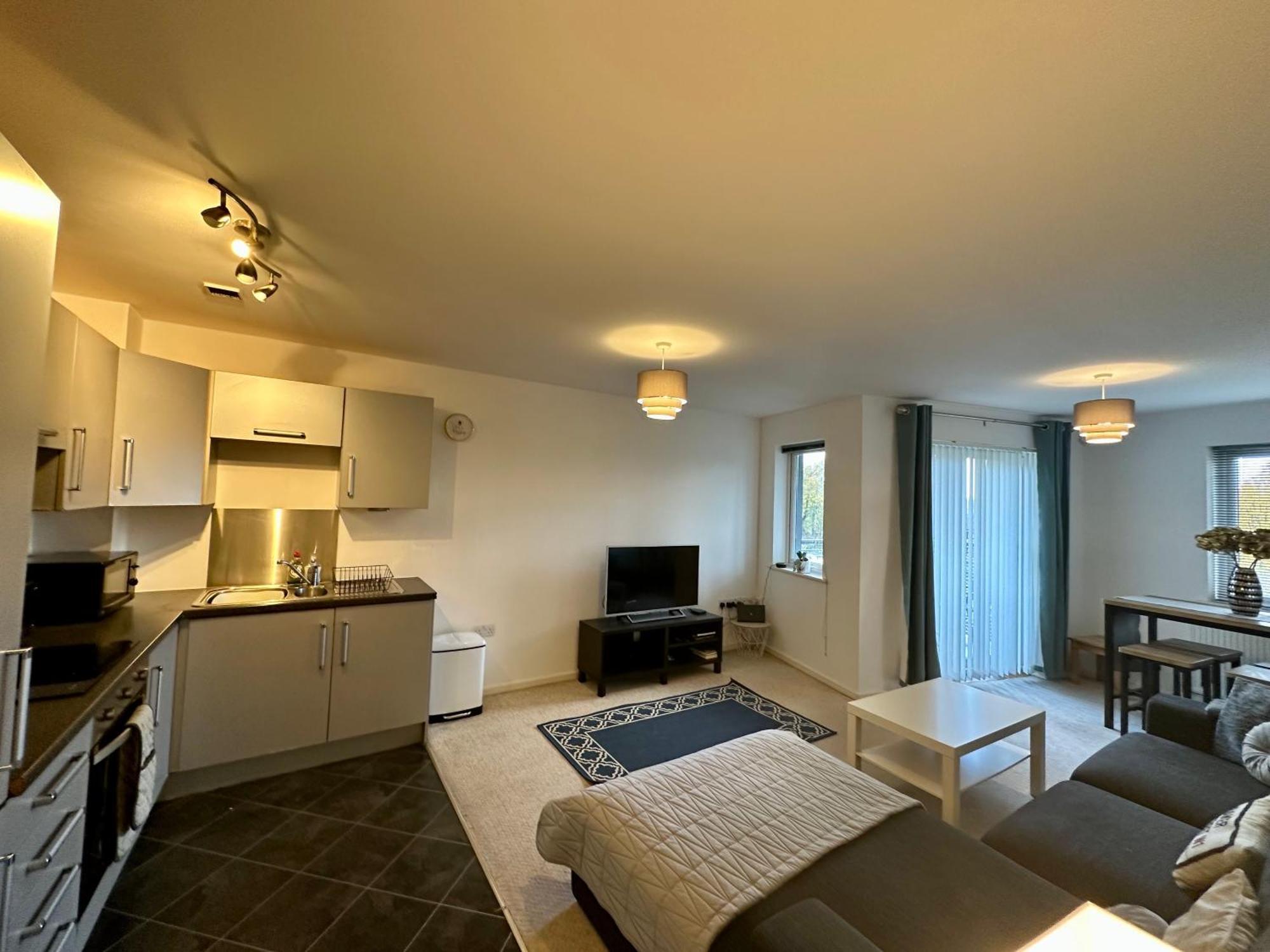 Etihad Fc 2Br Apartment With Water View Manchester Exterior photo